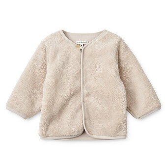 Veste Bébé Polaire Benoit Sandy - 6 Mois Liewood