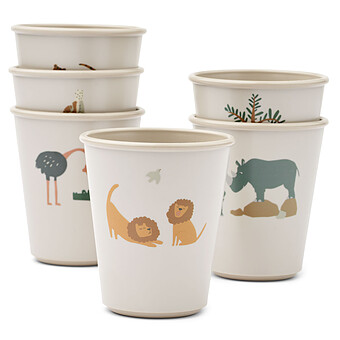 Lot de 6 Gobelets Lana - All Together Sandy Liewood