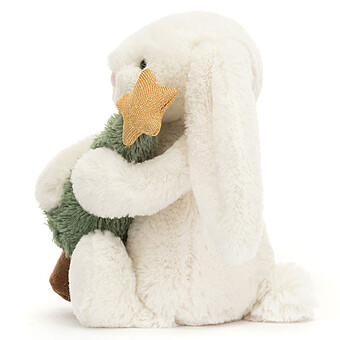 Bashful Bunny With Christmas Tree