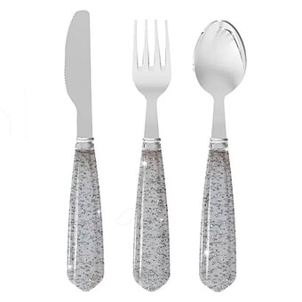 Set de Couverts à Paillettes - Blue Konges Sløjd