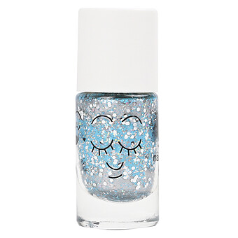 Vernis à Ongles Biosourcé - Bleu Pailleté Nailmatic