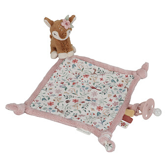 Doudou Et Compagnie - Les Petits Futés - Coniglio Rosa Con Marionette A Dita 30cm - Regalo Di Nascita Interattivo DC4054