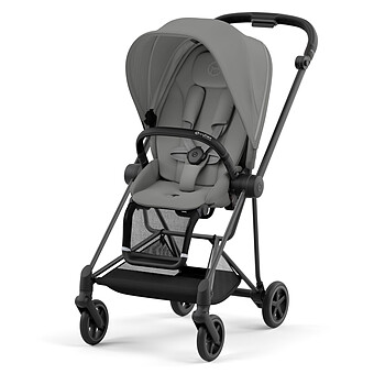 Poussette Citadine Mios 3 Matt Black - Mirage Grey