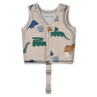 Gilet De Natation/sauvetage Pour Enfant 3-4 Ans - Couleur Unie, Flottabilité, Sécurité Piscine, Mer, Bain