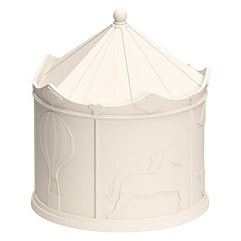 Lampe Carousel - Blanc Cassé