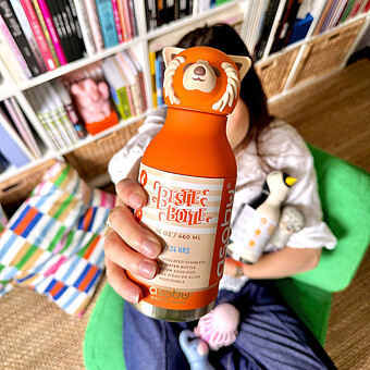 Gourde Bestie Panda Roux - 460 ml 