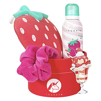 Coffret Bain Sweet Pink - Fraise