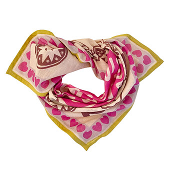 Small Foulard Mamavida - Mummy Fuchsia