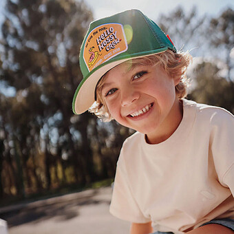 Casquette Crew Green - 2/5 Ans