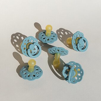 Lot de 2 Tétines Boheme Baby Blue & Island Sea - 6/18 Mois