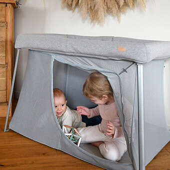 Lit Prapluie 3-en-1 Eazy Sleep - Galet Pebble