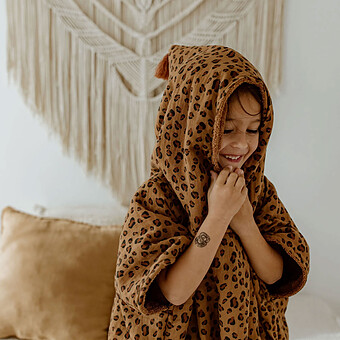 Poncho de Bain Bengal - 1/3 Ans 
