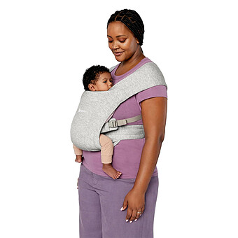 Porte-Bébé Embrace Soft Knit - Gris Clair
