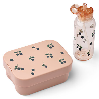 Lot Lunchbox et Gourde Chelsea - Berry Pale Tuscany 