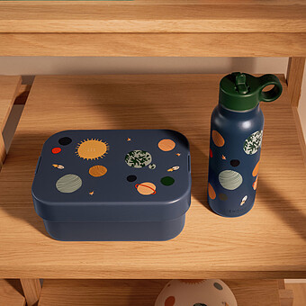 Lot Lunchbox et Gourde Chelsea - Universe Classic Navy