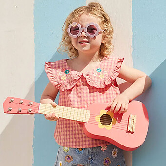 Guitare - Rose à Fleurs