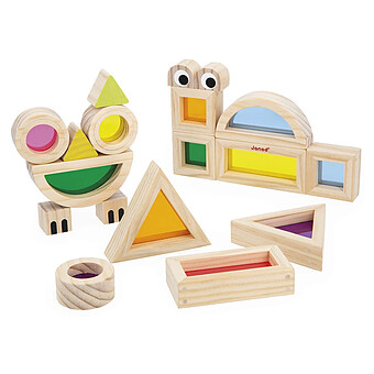 Jeu Sensoriel - Blocs Translucides