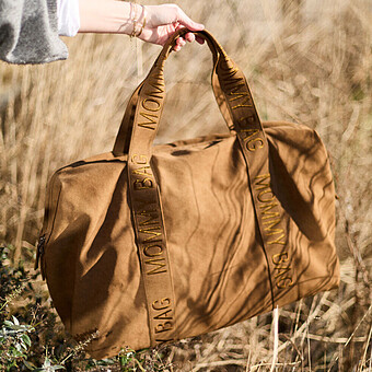 Mommy Bag Large Signature Prestige - Noisette