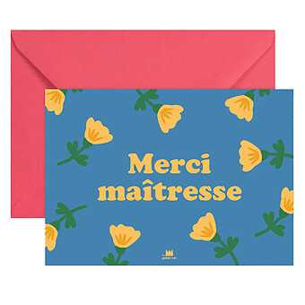 Carte Merci Maîtresse