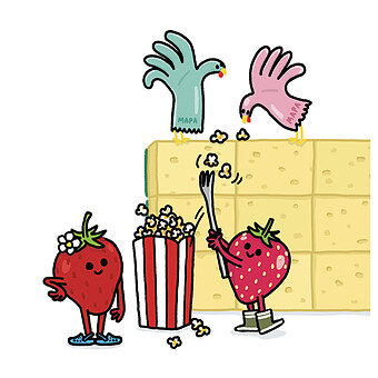 Charlotte la Fraise Va à la Ferme