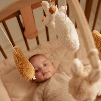 Mobile Musical en Bois - Newborn