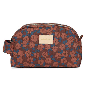 Trousse de Toilette Hyde Park - Maroon Popies