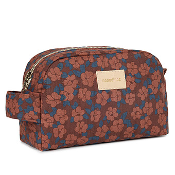 Trousse de Toilette Hyde Park - Maroon Popies