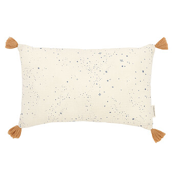 Coussin Rectangulaire Wabi Sabi - Blue Milky Way