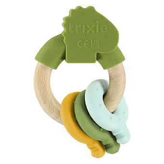 Anneau d'Activités Bois Silicone - Mr. Dino
