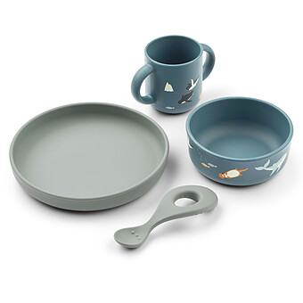 Set Repas 4 Pièces Vivi - Arctic Sea Ocean View