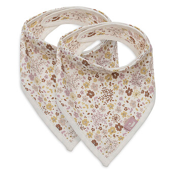 Lot de 2 Bavoirs Bandana - Flower Fairies