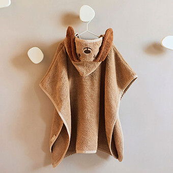 Poncho de Bain Éponge Pets - Diego Biscuit 
