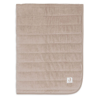 Couverture Berceau Velvet Rib - Milky Coffee
