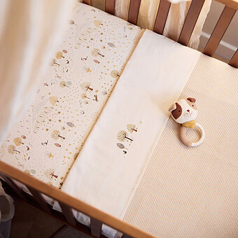 Couverture Lit Bébé Basic Knit - Oatmeal 