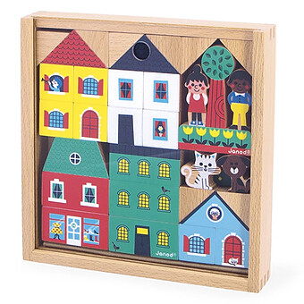 Lot de 36 Cubes Ville - Cross Roads 