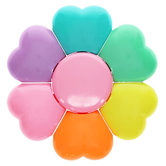 Rosace de Surligneurs - Flower Power