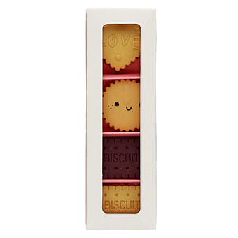 Lot de 4 Gommes - Biscuits