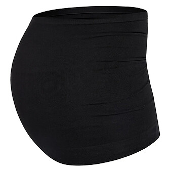 Bandeau 2-en-1 Grossesse et Peau-à-peau From Bump to Baby Noir - XS/XL