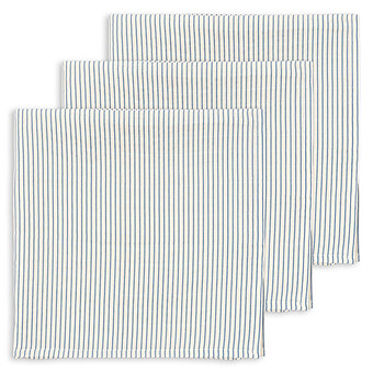 Lot de 3 Langes - Stripe Blue