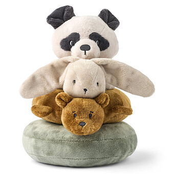Tour à Empiler en Peluche Sannie - Sandy Multi Mix