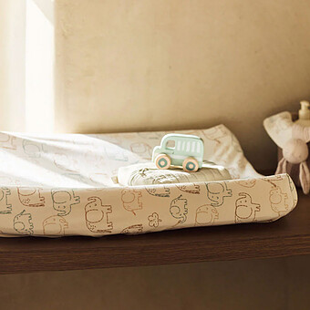 Housse Matelas à Langer - Elephant Tales