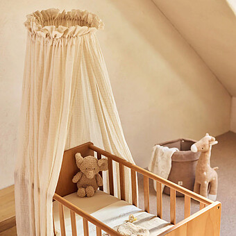 Ciel de Lit Cosy Check Sand - 155 cm 