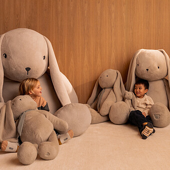Peluche Bernis Lapin - Mist