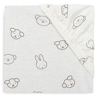Drap Housse Jersey Miffy and Friends - 60 x 120 cm