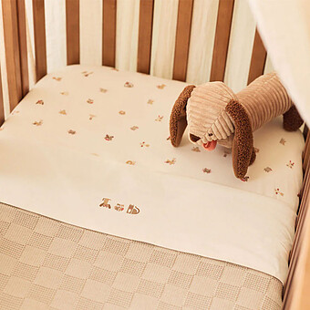 Drap Housse Jersey Animal Friends - 70-75 x 140-150 cm