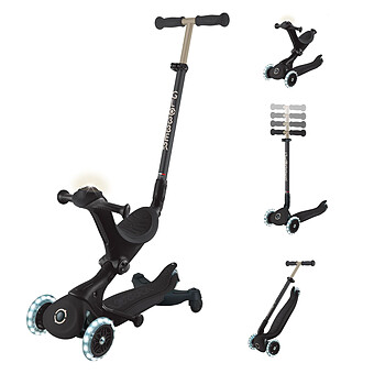 Trottinette Evolutive Go Up Deluxe Light 360 - Noir