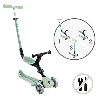 Trottinette Evolutive Go Up Active Eco - Pistache
