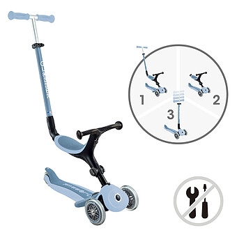Trottinette Evolutive Go Up Active Eco - Myrtille