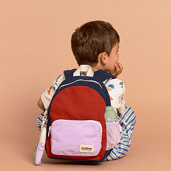 Sac à Dos Romy - Terracotta et Lilas