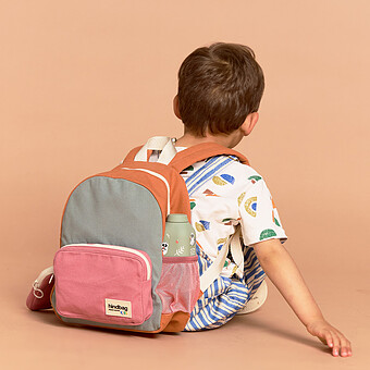 Sac à Dos Romy - Sauge et Rose Blush